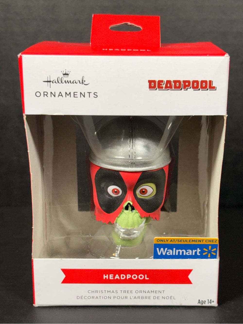 2025 Hallmark Deadpool Headpool Ornament Walmart Exclusive